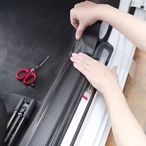 Băng Keo Carbon 3D Nhám Trang Trí Ô tô Decal Dán Xe Chống Trầy Xước