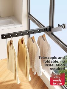 BESSGROUP | Folding Indoor Clothes Drying Rack