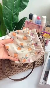 Mini Shrapnel Printed Lipstick Bag Storage Bag Keys Coins Makeup Bag Small Bag Carry-On Bag