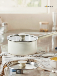 Bear | No Coating Baby Food 316L Stainless Steel Milk Pot