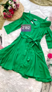 MyDu Shop | Đầm Xòe Dự Tiệc MS 2182 – Thiết Kế Thắt Nơ Tôn Eo Nữ Tính & Sang Trọng