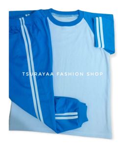 BAJU SERAGAM OLAHRAGA SEKOLAH TK/PAUD TANGAN PENDEK BISA COD