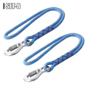 1/2PCS Swing Suspension Straps Stainless Steel Heavy-Duty Hooks And Loops Household Hammock And Hanging Chair Suspension Ropes