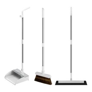 JOYBOS | Hair-Resistant Soft Bristle Broom Set