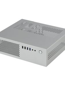 SKTC New A10 Mini Vertical Computer Case Matx 24*24 Motherboard Small 1U Power 7.3L HTPC Computer Case Steel Material