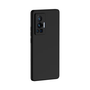 HENYOU | Ốp lưng điện thoại silicon chống rơi mờ cho Iqoo9 Pro Vỏ bảo vệ toàn diện cho ống kính dành cho nam và nữ mẫu mới màu đen