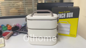 Kotak Makan Siang 304 Stainless Steel Lunch Box 3 lapis Tahan Karat Siang Terisolasi Kapasitas Besar