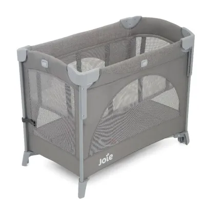 Joie Kubbie Sleep Travel Cot - Foggy Gray
