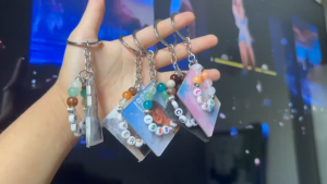 🇸🇬 Taylor Swift Mini Album Handmade Custom Name Keychain Personalised TTPD Evermore Lover Rep 1989