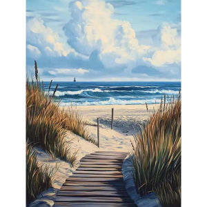Jigsaw Puzzle 500/1000/1200/2000PCS Seaside Landscape Art For Adults Great Weekend Relaxation And Family Fun