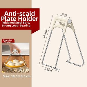 COOKER KING | Heat-Resistant Kitchen Tongs Stainless Steel