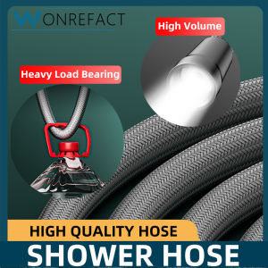 Bathroom Shower Hose Braided Non Tangled Hose Shower Pipe Head Device G1/2 Universal Water Pipe Heat Resistant And Explosion Proof