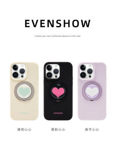 เคสโทรศัพท์ซิลิโคนเหลว EVENSHOW พร้อมขาตั้ง สายคล้อง ป้องกันการตกหล่น สำหรับ Apple 17AIR iPhone 16promax 15plus 14/13