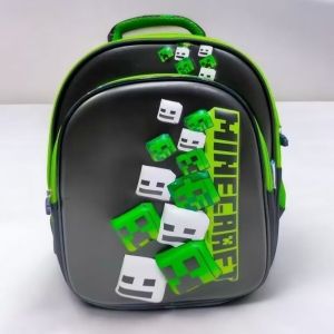 TAS RANSEL ANAK SEKOLAH LAKI LAKI UKURAN 15inc UKURAN TANGGUNG MINE CRAFT SPISERMAN BATMAN