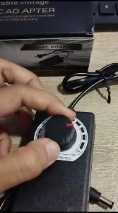 Adaptor Durable Voltage 3V - 12V Adjustable 2A