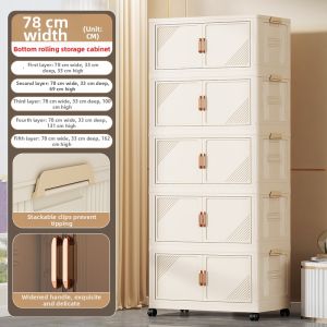 LIWAN | Foldable Multi-Layer Thick Storage Cabinet