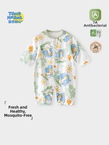 TONGLIANCHUXIN | Breathable Bamboo Muslin Baby Jumpsuit Long Sleeve Summer Wear