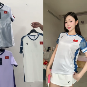 Áo Cầu Lông Quần Cầu Lông Bộ Cầu Lông Nam Nữ Chuyên Nghiệp Vải Thoáng Khí A852 - V Badwear
