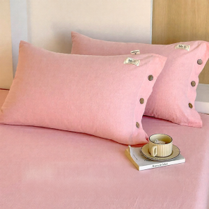 Deesse | Bộ Gối A-Class Toàn Cotton Cao Cấp Thiết Kế Nút