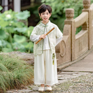 MPW | New 2025 Childrens Hanfu Set Autumn Wear Traditional Chinese Style Performance Outfit Baby Boys Girls Clothing Ensemble