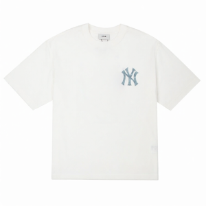 MLB | MLB Casual Loose Short Sleeve T-Shirt Breathable Comfortable Sports Wear for Couples Cotton Polyester Blend round Neck Print Logo