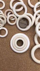 Craft Natural Wooden Ring O Solid | Ring Kayu Alam