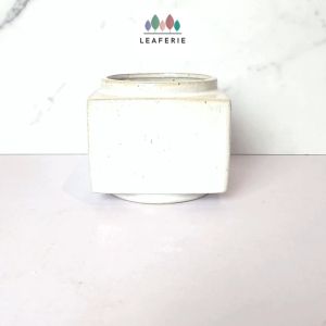 The Leaferie Aubree Square flowerpot flowerpots flower pot planters planter pots . plant . ceramic