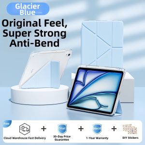 「China Plug」LEFEIFEI | New iPad Case with Pen Slot for iPad 11 iPad Air 7 iPad Pro 11 iPad 10 iPad 9 iPad Pro 13 iPad mini 7 iPad mini 5/4