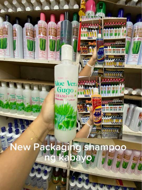 Shampoo ng kabayo For Human hair grower with aloe Vera 500ml Lazada PH