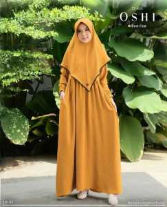 SHEINAHIJAB OSHI DRESS GAMIS WANITA LENGAN PANJANG TERBARU