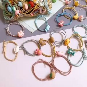 {Tím.Store} CÓ MẪU MỚI! COMBO 30-50 THUN CỘT TÓC 3D CHUN BUỘC TÓC NHIỀU HÌNH CUTE XINH XẮN