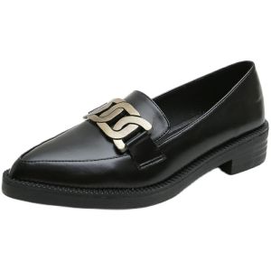 MIFEI | Versatile Big Size Loafer 2026 New Pointed-toe Thick Sole Shoes