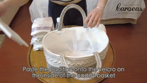 Diaper Caddy Organizer for Baby Cotton Rope Baby Gift Basket Portable Diaper Organizer for changing table Diaper Nursery Storage Organize