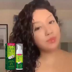 มูสจับผมน้ำมันมะกอกน้ำมันมะพร้าวตรึงยึดมั่นมูสเส้นผม 60 มล