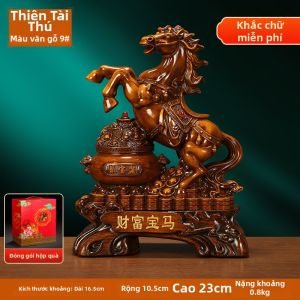 Ji Shanyuan | Bức Tượng Ngựa Vàng May Mắn