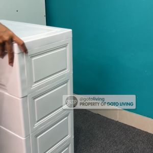 Goto Cadenza Lemari Susun Laci Pakaian Rak Baju Plastik Serbaguna