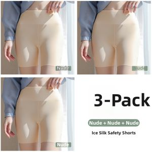 Anti Peep Thin Seamless Big Size Safety Pants