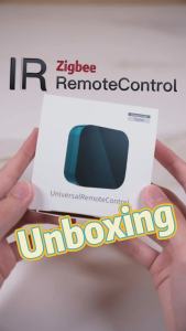 MOES | MOES Tuya ZigBee Smart IR Remote Control Universal Infrared Smart Home Remote Works with Alexa And Google Home