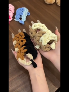 Ikat Rambut Kepang Donat Wanita Anak Korean Style Scrunchie Ponyail Aksesoris Rambut HG KCR31