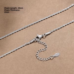 ZHENGZHAO | Titanium Steel Chain Necklace Unadorned