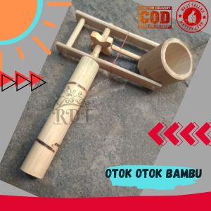 Mainan tradisional anak Etek etek putar bambu