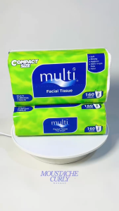 6 Pcs Tisu Wajah / Tissue Multi 160 Sheets 2 Ply ( Compact Size )