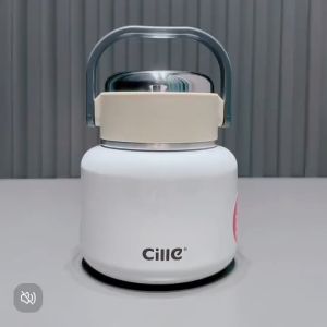 OHHDEER 800ML Stainless Steel (316) Warming Soup Pot Vacuum-Insulated Food Jar Lunch Box Containers with Spoon