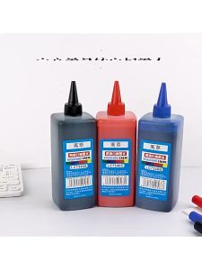 SoLoMan Whiteboard Marker Pen with 500ml Black Refillable Ink Ideal for Writing and Marking