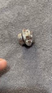 ốc nhớt S3 304 CNC siêu nét gắn cho mọi dòng xe ya ha su (mã 02)