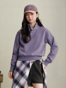 Champion | Áo Hoodie Cổ Đứng Lót Nỉ