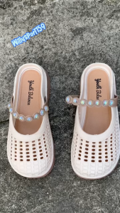 Sandal Wanita Terbaru Jelly Selop Sepatu Trendi Ringan Empuk Flat Fashion Anti Slip
