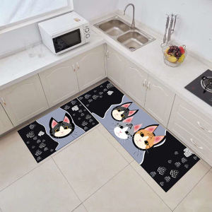 พรมปูพื้น พรมปูพื้นในห้องครัว พรมเช็ดเท้าน่ารักๆ พรมปูพื้นห้อง พรมขนสั้น พรม พรมดักฝุ่น พรมเช็ดเท้า พรมห้องน้ำ 40×60cm/40×120cm