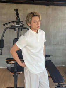 Áo Thun Polo Tay Ngắn Cổ Polo Phong Cách Mỹ Cleanfit Dáng Rộng Mùa Hè Bằng Cotton Nguyên Chất Tay Ngắn Thường Xuyên Mặc