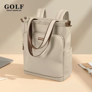 GOLF QUALITY Womens Backpack Convertible Shoulder Bag Ladies Aesthetic Backpacks with Laptop Compartments Secret Pocket 15.6 inch Large Commuter Work Travel Back Pack
